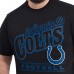 Indianapolis Colts G-III Sports by Carl Banks Black Adaptive Headliner Graphic T-Shirt