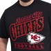 Kansas City Chiefs G-III Sports by Carl Banks Black Adaptive Headliner Graphic T-Shirt