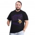 Minnesota Vikings G-III Sports by Carl Banks Black Adaptive Headliner Graphic T-Shirt