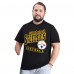 Pittsburgh Steelers G-III Sports by Carl Banks Black Adaptive Headliner Graphic T-Shirt