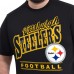 Pittsburgh Steelers G-III Sports by Carl Banks Black Adaptive Headliner Graphic T-Shirt