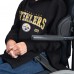 Pittsburgh Steelers G-III Sports by Carl Banks Black Adaptive Team Spirit Graphic Fleece Pullover Hoodie