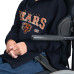 Толстовка Chicago Bears G-III Sports by Carl Banks Navy Adaptive Team Spirit Graphic Fleece