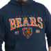 Толстовка Chicago Bears G-III Sports by Carl Banks Navy Adaptive Team Spirit Graphic Fleece