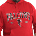 Толстовка Atlanta Falcons G-III Sports by Carl Banks Red Adaptive Team Spirit Graphic Fleece