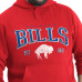 Толстовка Buffalo Bills G-III Sports by Carl Banks Red Adaptive Team Spirit Graphic Fleece