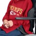 Kansas City Chiefs G-III Sports by Carl Banks Red Adaptive Team Spirit Graphic Fleece Pullover Hoodie