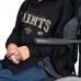New Orleans Saints G-III Sports by Carl Banks Black Adaptive Team Spirit Graphic Fleece Pullover Hoodie