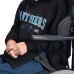 Толстовка Carolina Panthers G-III Sports by Carl Banks Black Adaptive Team Spirit Graphic Fleece