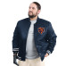 Рубашка Chicago Bears G-III Sports by Carl Banks Navy Adaptive Team Graphic Satin Varsity Jacket
