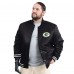 Куртка на кнопках Green Bay Packers G-III Sports by Carl Banks Black Adaptive Team Graphic Satin