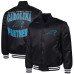Рубашка Carolina Panthers G-III Sports by Carl Banks Black Adaptive Team Graphic Satin Varsity Jacket Рубашка Carolina Panthers G-III Sports by Carl Banks Black Adaptive Team Graphic Satin Varsity Jacket