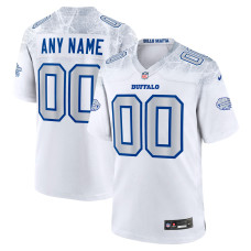 Именная джерси Buffalo Bills Nike White 2025 Rivalries Collection Game Именная джерси Buffalo Bills Nike White 2025 Rivalries Collection Game