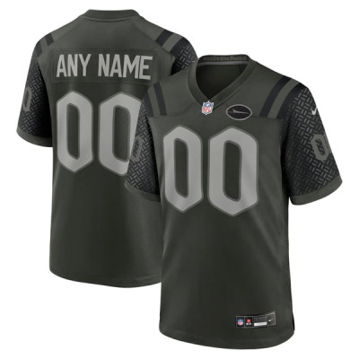 Именная джерси New York Jets Nike Rivalries Collection Game - Green