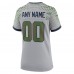 Именная джерси Женская Seattle Seahawks Nike Wolf Gray 2025 Rivalries Collection Game