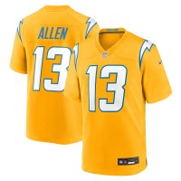 Los Angeles Chargers Keenan Allen Nike Gold Alternate Charger Power Game Jersey