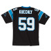 Джерси Carolina Panthers Luke Kuechly Mitchell & Ness Black 2013 Legacy Throwback Replica
