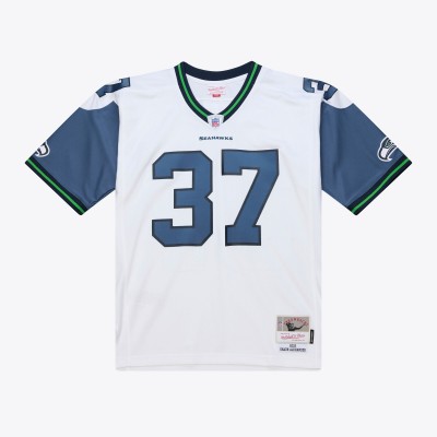 Джерси Seattle Seahawks Shaun Alexander Mitchell & Ness White 2005 Legacy Throwback Replica