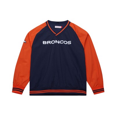 Куртка Denver Broncos Mitchell & Ness Navy Raglan