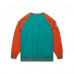 Miami Dolphins Mitchell & Ness Aqua Raglan Jacket