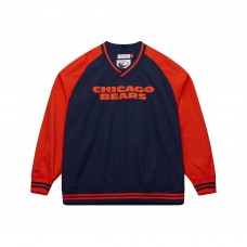Куртка Chicago Bears Mitchell & Ness Navy Vintage Logo Raglan