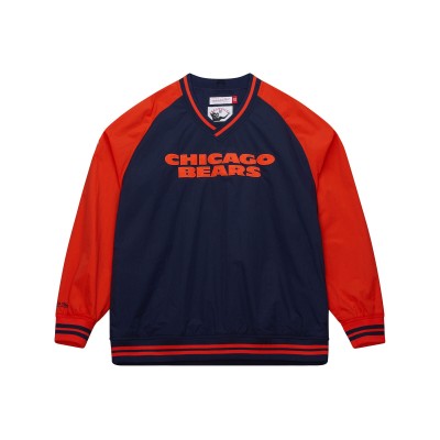 Куртка Chicago Bears Mitchell & Ness Navy Vintage Logo Raglan