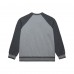 Кофта Green Bay Packers Mitchell & Ness Heather Gray Vintage Logo Legacy Collection Raglan Fleece