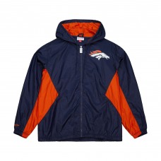 Ветровка Denver Broncos Mitchell & Ness Navy Playmaker