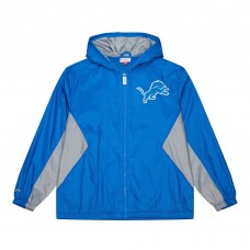 Ветровка Detroit Lions Mitchell & Ness Blue Playmaker