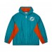 Miami Dolphins Mitchell & Ness Aqua Playmaker Full-Zip Windbreaker Jacket Miami Dolphins Mitchell & Ness Aqua Playmaker Full-Zip Windbreaker Jacket