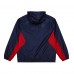 New England Patriots Mitchell & Ness Navy Playmaker Full-Zip Windbreaker Jacket