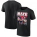 New England Patriots Drake Maye Black Notorious T-Shirt