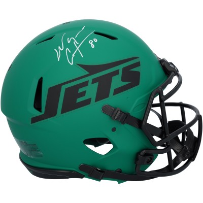 Wayne Chrebet New York Jets Autographed Fanatics Authentic Riddell Rave Speed Authentic Helmet