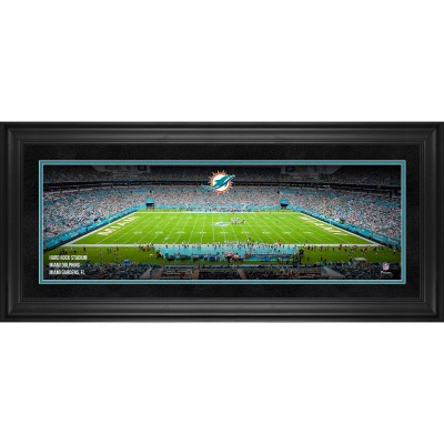 Miami Dolphins Fanatics Authentic Framed 10 x 30 Hard Rock Stadium Panoramic Photograph