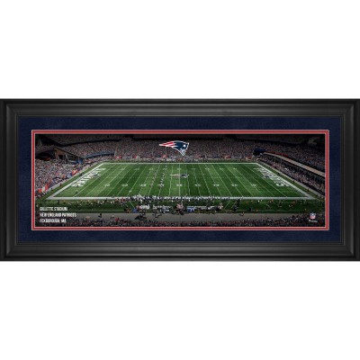 New England Patriots Fanatics Authentic Framed 10 x 30 Gillette Stadium Panoramic Photograph