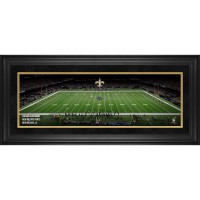 New Orleans Saints Fanatics Authentic Framed 10 x 30 Caesars Superdome Panoramic Photograph