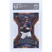 C.J. Stroud Houston Texans 2023 Panini Obsidian Volcanix Case Hit #7 Arena Club Authenticated 9.5 Rookie Card - 9.5,9,10,9 Subgrades