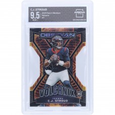 C.J. Stroud Houston Texans 2023 Panini Obsidian Volcanix Case Hit #7 Arena Club Authenticated 9.5 Rookie Card - 9.5,9,10,9 Subgrades