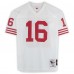 Joe Montana San Francisco 49ers Autographed Fanatics Authentic White Mitchell & Ness Authentic Jersey with Joe Cool Inscription