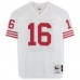 Joe Montana San Francisco 49ers Autographed Fanatics Authentic White Mitchell & Ness Authentic Jersey with 4x SB Champ Inscription