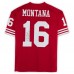 Joe Montana San Francisco 49ers Autographed Fanatics Authentic Scarlet Mitchell & Ness Authentic Jersey with 4x SB Champ Inscription