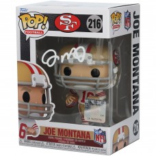 Joe Montana San Francisco 49ers Autographed Fanatics Authentic #216 Funko Pop! Figurine
