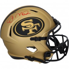 Joe Montana San Francisco 49ers Autographed Fanatics Authentic Riddell Rave Speed Replica Helmet