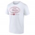 San Francisco 49ers Brock Purdy White Outline Player T-Shirt