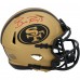 Brock Purdy San Francisco 49ers Autographed Fanatics Authentic Riddell Rave Speed Mini Helmet