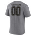Именная футболка Atlanta Falcons Gray Heritage Name & Number Tri-Blend