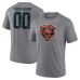 Именная футболка Chicago Bears Gray Heritage Name & Number Tri-Blend Именная футболка Chicago Bears Gray Heritage Name & Number Tri-Blend