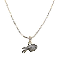 Кулон Buffalo Bills GLD 18K Yellow Gold Logo & 20 Tennis Chain Кулон Buffalo Bills GLD 18K Yellow Gold Logo & 20 Tennis Chain