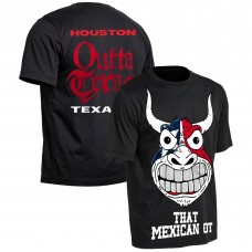 Футболка Unisex Black That Mexican OT x Houston Texans Bull