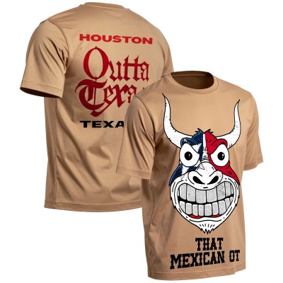 Футболка Unisex Tan That Mexican OT x Houston Texans Bull